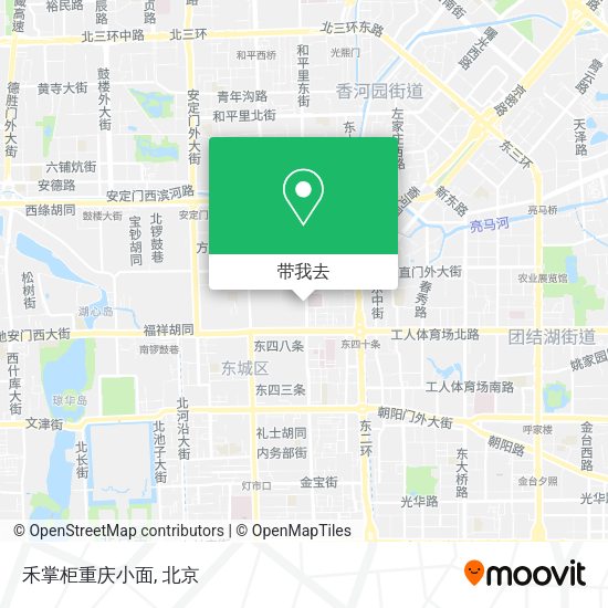 禾掌柜重庆小面地图