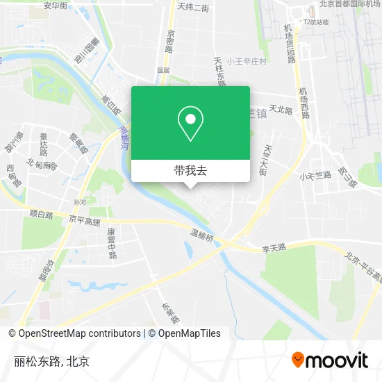 丽松东路地图