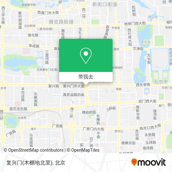 复兴门(木榍地北里)地图