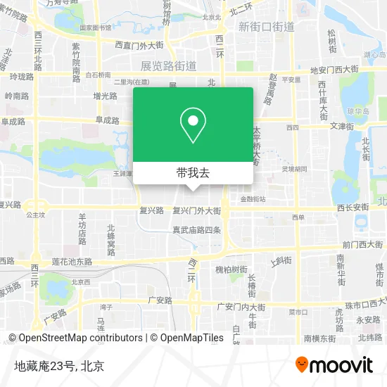 地藏庵23号地图