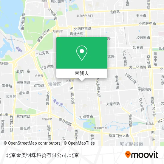 北京金奥明珠科贸有限公司地图