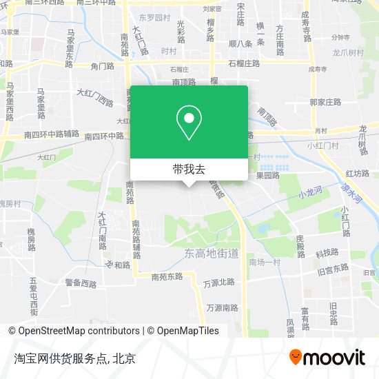 淘宝网供货服务点地图