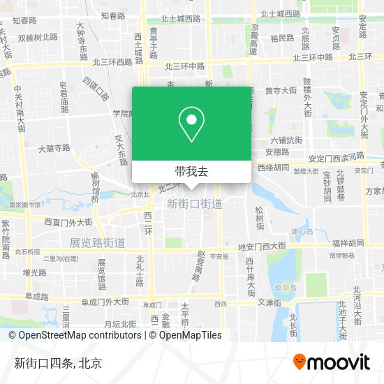 新街口四条地图