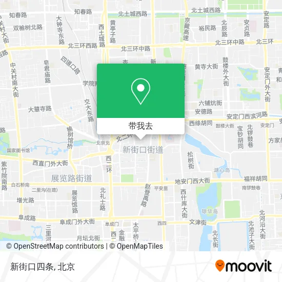 新街口四条地图