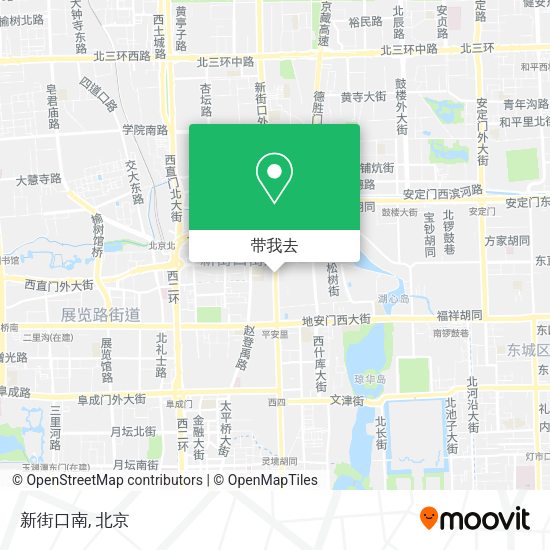 新街口南地图