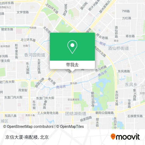 京信大厦-南配楼地图