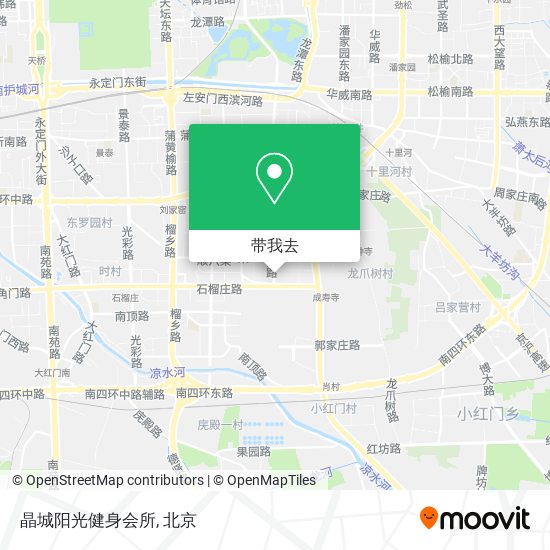 晶城阳光健身会所地图