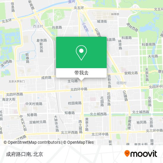 成府路口南地图
