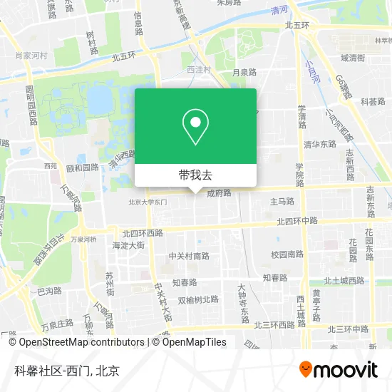 科馨社区-西门地图