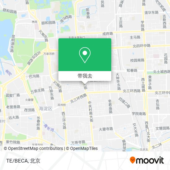 TE/BECA地图