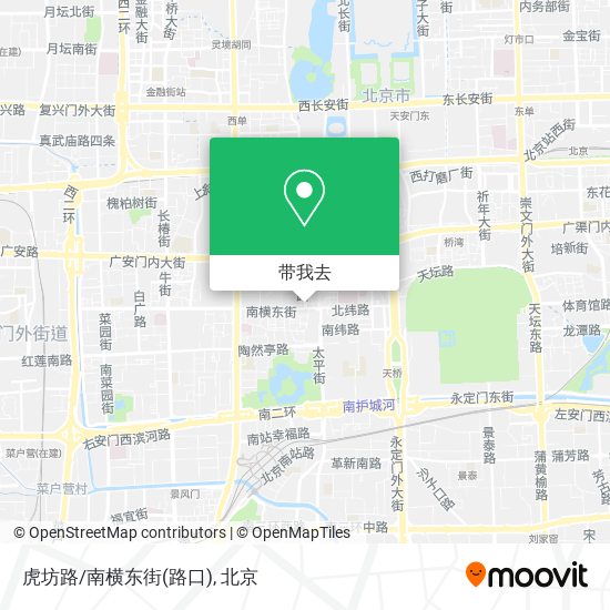 虎坊路/南横东街(路口)地图