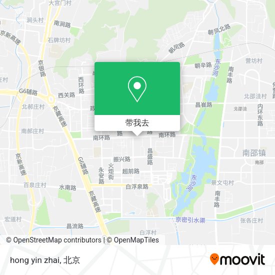 hong yin zhai地图