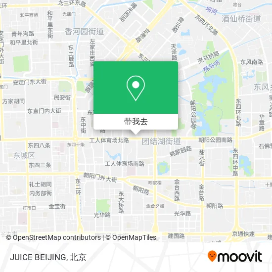 JUICE BEIJING地图