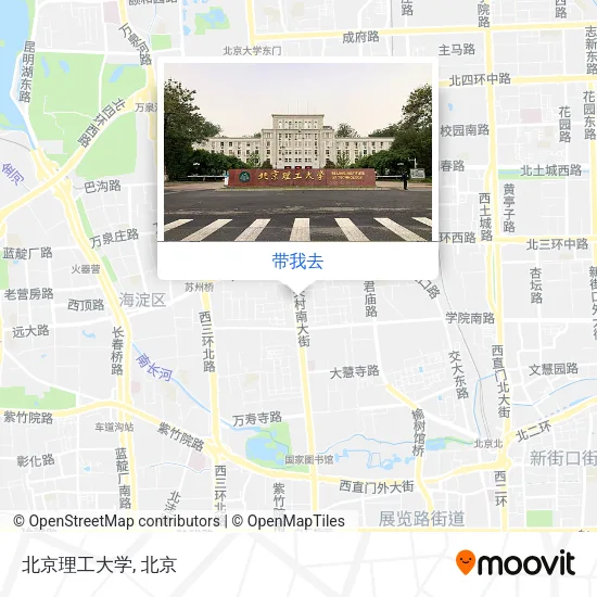 北京理工大学地图
