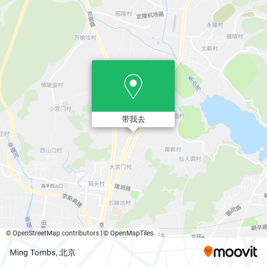 Ming Tombs地图