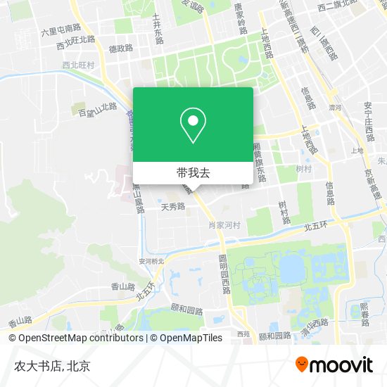 农大书店地图
