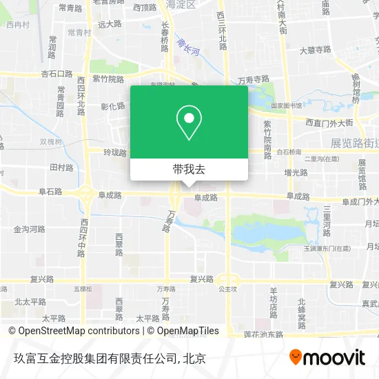 玖富互金控股集团有限责任公司地图