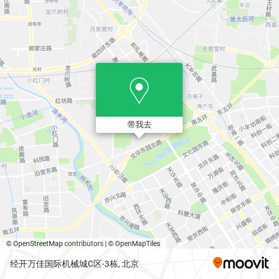 经开万佳国际机械城C区-3栋地图