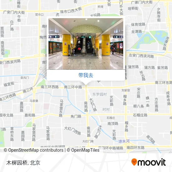 木樨园桥地图