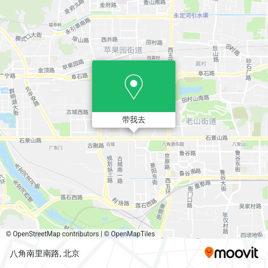 八角南里南路地图