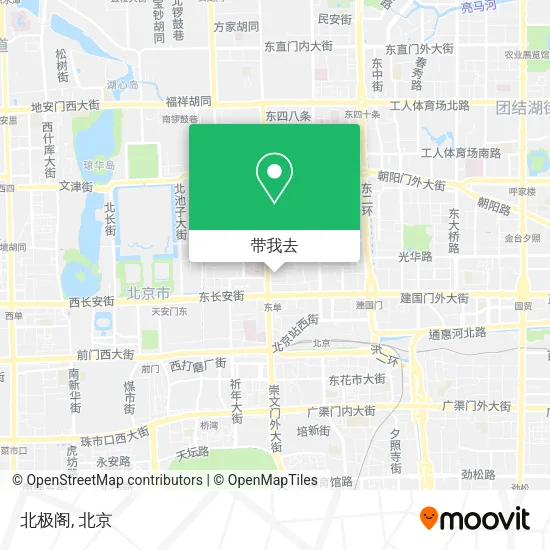 北极阁地图