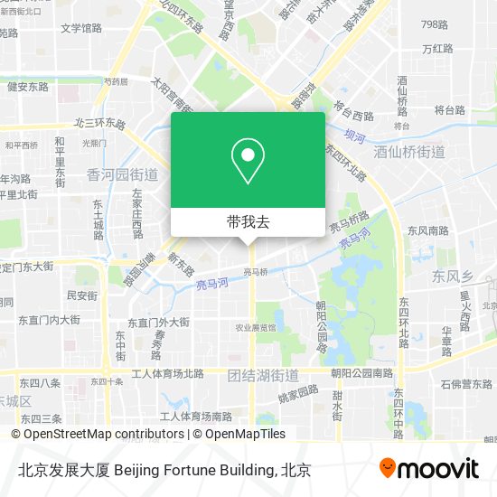 北京发展大厦 Beijing Fortune Building地图
