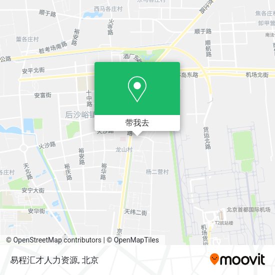 易程汇才人力资源地图