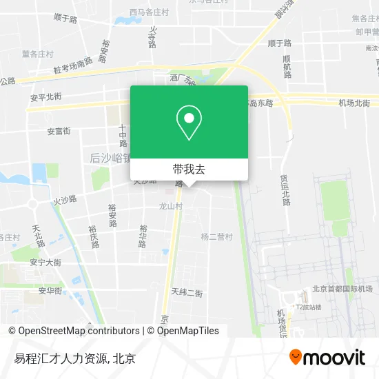 易程汇才人力资源地图