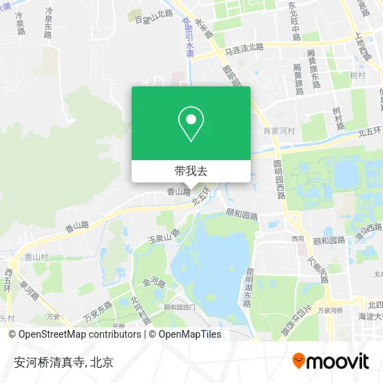 安河桥清真寺地图