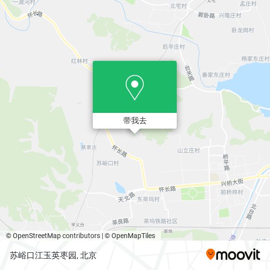 苏峪口江玉英枣园地图
