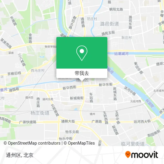通州区地图