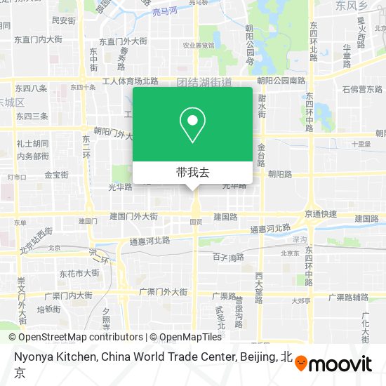 Nyonya Kitchen, China World Trade Center, Beijing地图