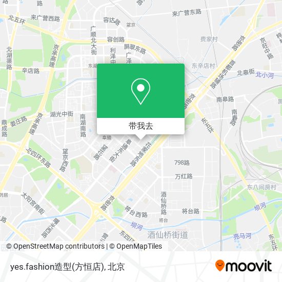 yes.fashion造型(方恒店)地图