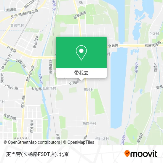 麦当劳(长杨路FSDT店)地图