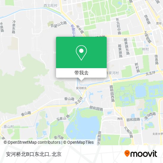 安河桥北B口东北口地图