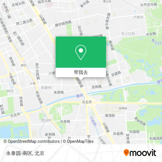 永泰园-南区地图