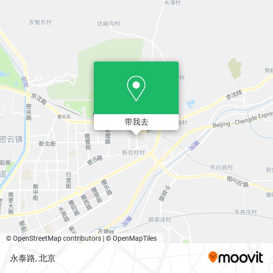 永泰路地图