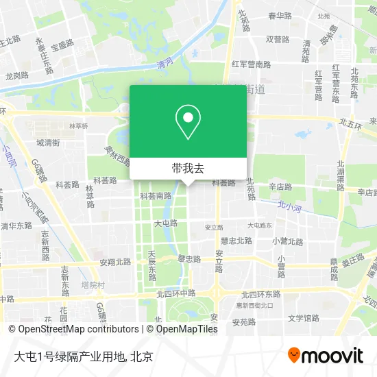 大屯1号绿隔产业用地地图