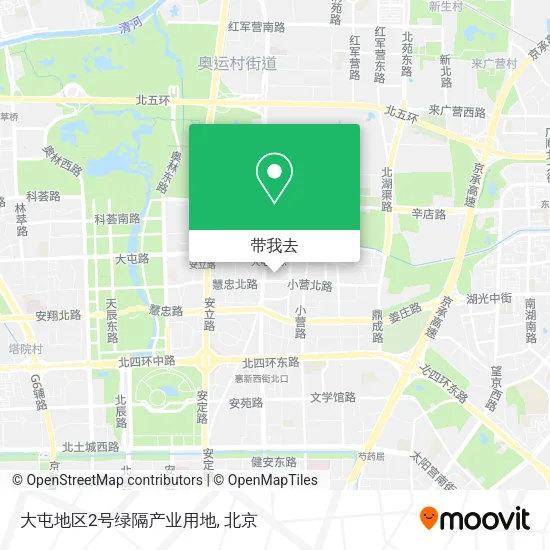 大屯地区2号绿隔产业用地地图