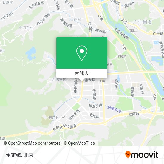 永定镇地图
