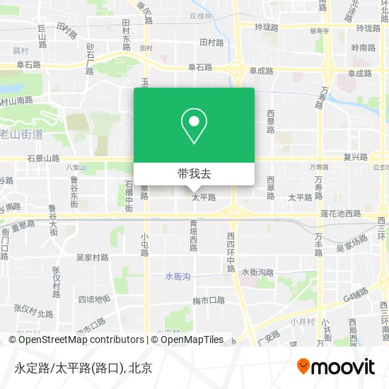 永定路/太平路(路口)地图