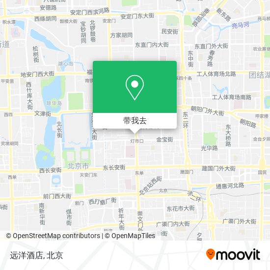 远洋酒店地图