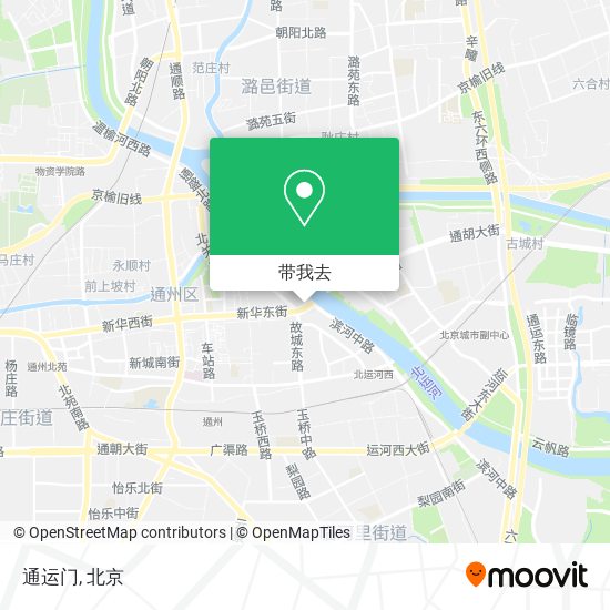 通运门地图