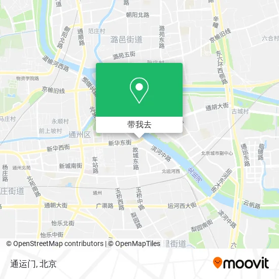 通运门地图