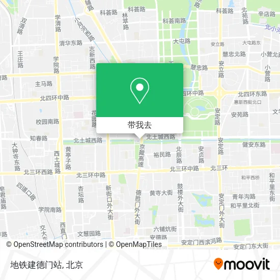 地铁建德门站地图