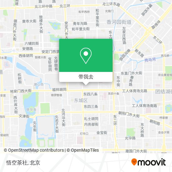 悟空茶社地图