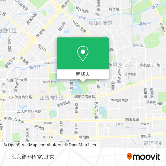 三头六臂孙悟空地图