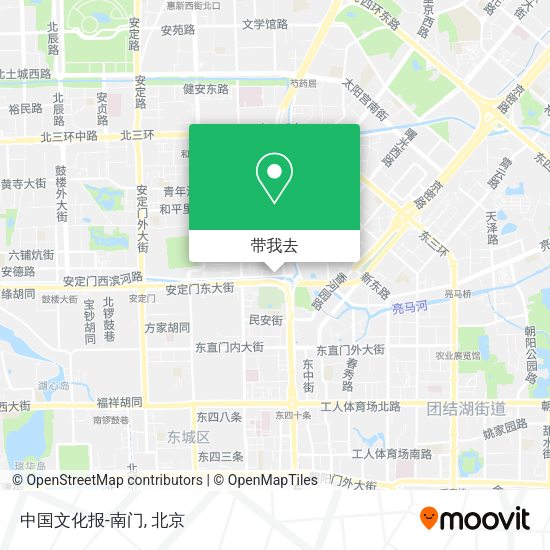 中国文化报-南门地图