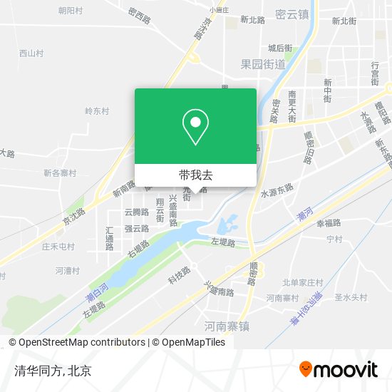 清华同方地图