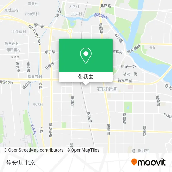 静安街地图